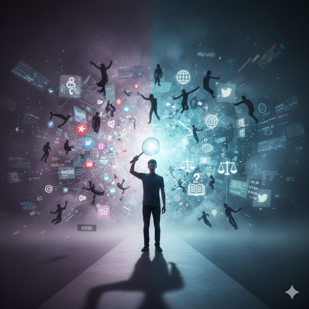 التفكير الناقد في عالم مشوّش: كيف تميز بين الحقيقة والوهم