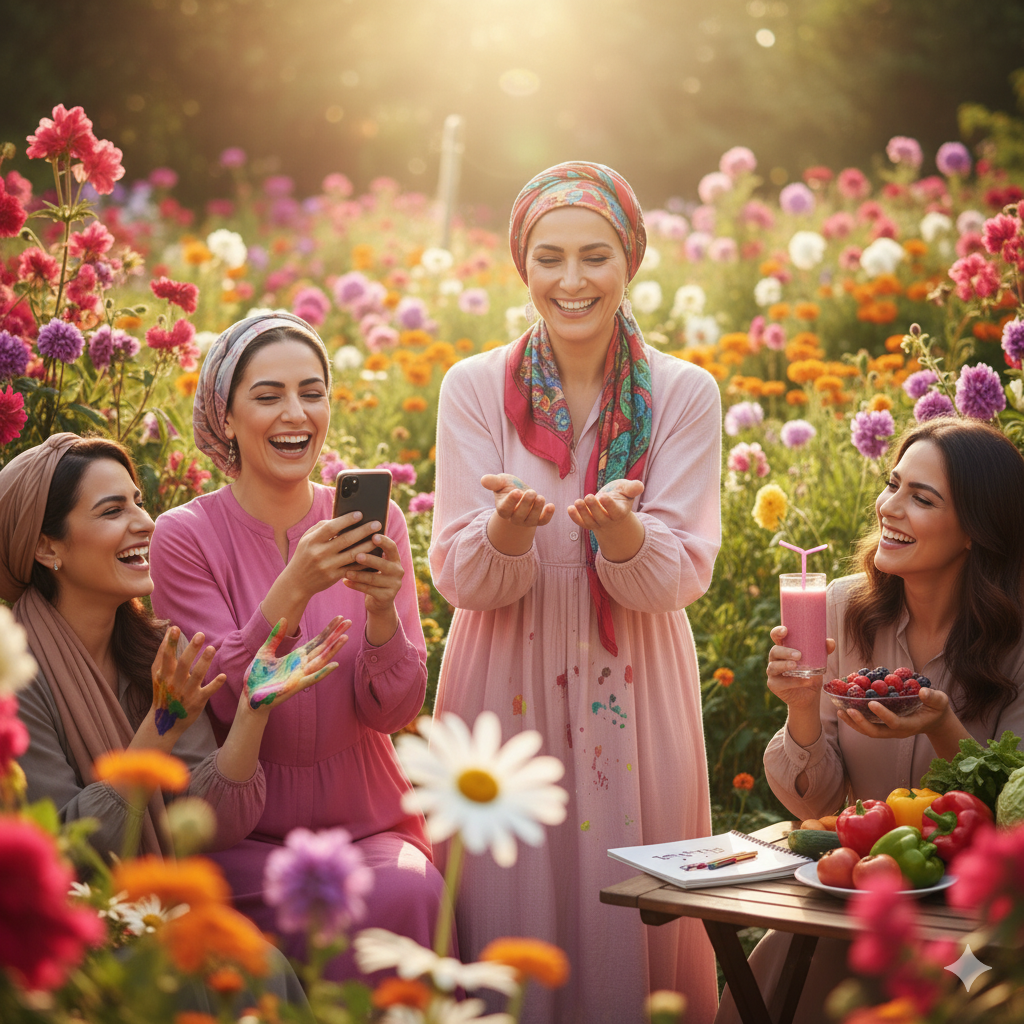 كيف نجد الألوان والفرح حين تهمس الحياة بكلمة الألم